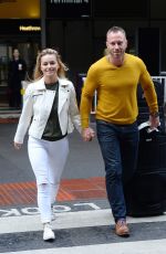 OLA JORDAN at Heathrow Airport in London 12/07/2016