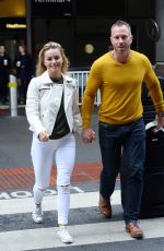 OLA JORDAN at Heathrow Airport in London 12/07/2016