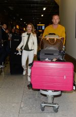 OLA JORDAN at Heathrow Airport in London 12/07/2016
