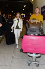 OLA JORDAN at Heathrow Airport in London 12/07/2016