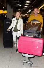 OLA JORDAN at Heathrow Airport in London 12/07/2016