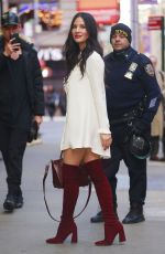 OLIVIA MUNUN Out and About in New York 12/06/2016