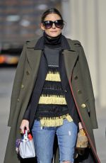 OLIVIA PALERMO Out and About in New York 12/23/2016