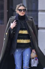 OLIVIA PALERMO Out and About in New York 12/23/2016