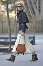 OLIVIA PALERMO Out in New York 12/19/2016