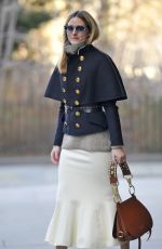 OLIVIA PALERMO Out in New York 12/19/2016