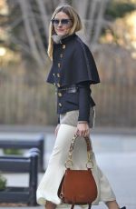 OLIVIA PALERMO Out in New York 12/19/2016