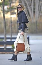 OLIVIA PALERMO Out in New York 12/19/2016