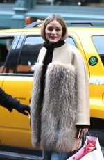 OLIVIA PALERMO Out Shopping in New York 12/02/2016