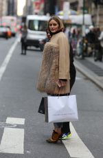 OLIVIA PALERMO Out Shopping in New York 12/02/2016
