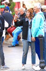OLIVIA THIRLBY Out at The Grove in Los Angeles 12/12/2016