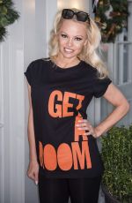 PAMELA ANDERSON - Christmas Centrepoint Appeal at Charlotte Street Hotel in London 12/12/2016