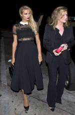 PARIS HILTON Arrives at Craig