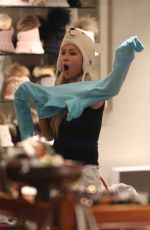 PARIS HILTON Out Shopping in Aspen 12/27/2016
