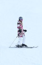 PARIS HILTON Out Skiing in Aspen 12/27/2016