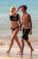 PARIS JACKSON in Bikini at a Beach in Maui 12/21/2016