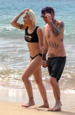 PARIS JACKSON in Bikini at a Beach in Maui 12/21/2016