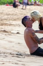 PARIS JACKSON in Bikini at a Beach in Maui 12/21/2016