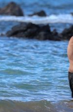 PARIS JACKSON in Bikini at a Beach in Maui 12/21/2016