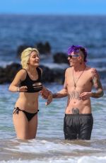 PARIS JACKSON in Bikini at a Beach in Maui 12/21/2016