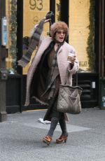 PARKER POSEY Out and About in New York 12/27/2016