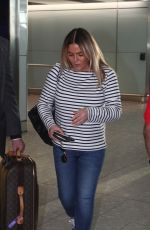 PATSY KENSIT at Heathrow Airport in London 12/22/2016