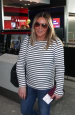 PATSY KENSIT at Heathrow Airport in London 12/22/2016