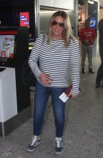 PATSY KENSIT at Heathrow Airport in London 12/22/2016