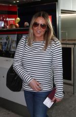 PATSY KENSIT at Heathrow Airport in London 12/22/2016