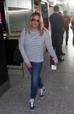 PATSY KENSIT at Heathrow Airport in London 12/22/2016