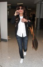 PAULA ABDUL at LAX Airport in Los Angeles 12/06/2016