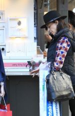 PERREY REEVES Out for Christmas Shopping in Los Angeles 12/16/2016