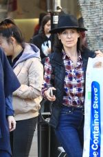 PERREY REEVES Out for Christmas Shopping in Los Angeles 12/16/2016