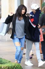 PIA MIA PEREZ Out for Shopping with Friend in Los Angeles 12/12/2016