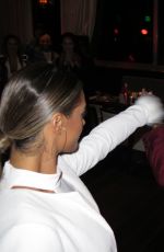PIA TOSCANO at a Restaurant in Los Angeles 11/30/2016