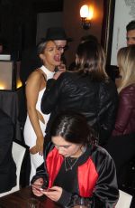 PIA TOSCANO at a Restaurant in Los Angeles 11/30/2016