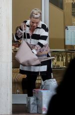 PINK Out for Christmas Shopping in Beverly Hills 12/21/2016