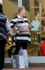 PINK Out for Christmas Shopping in Beverly Hills 12/21/2016