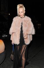 POPPY DELEVINGNE at Love Magazine Xmas Party in London 12/16/2016