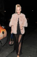 POPPY DELEVINGNE at Love Magazine Xmas Party in London 12/16/2016