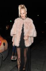 POPPY DELEVINGNE at Love Magazine Xmas Party in London 12/16/2016