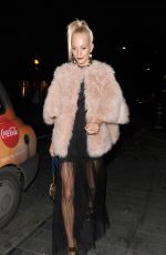 POPPY DELEVINGNE at Love Magazine Xmas Party in London 12/16/2016