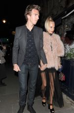 POPPY DELEVINGNE at Love Magazine Xmas Party in London 12/16/2016