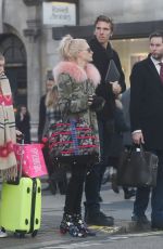 POPPY DELEVINGNE Out for Shopping on Bond Street in London 12/22/2016