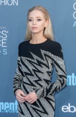 PORTIA DOUBLEDAY at 22nd Annual Critics’ Choice Awards in Santa Monica 12/11/2016