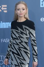 PORTIA DOUBLEDAY at 22nd Annual Critics’ Choice Awards in Santa Monica 12/11/2016