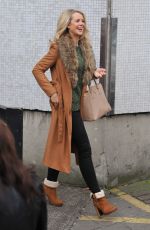 PORTIA ODUBA Leaves ITV Studios in London 12/23/2016