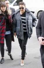 Pregnant MARION COTILLARD Arrives at Her Hotel in New York 12/13/2016
