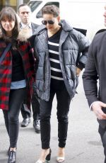 Pregnant MARION COTILLARD Arrives at Her Hotel in New York 12/13/2016