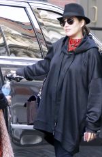 Pregnant MARION COTILLARD Out and About in New York 12/14/2016